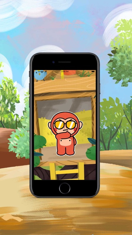 Funny naughty monkey