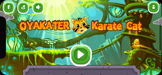 OYAKATER Karate Cat