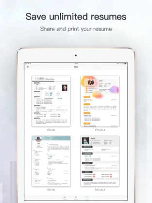 Captura 4 Top Resume - Resume & CV maker iphone