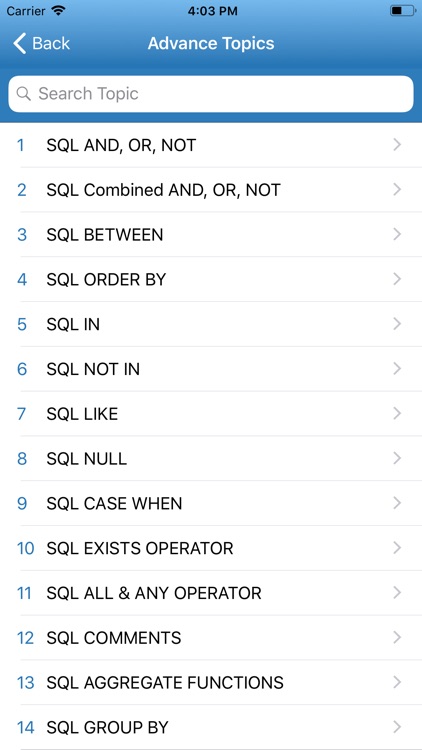 Learn SQL Programming screenshot-3