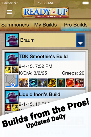 Ready Up for League of Legends - náhled