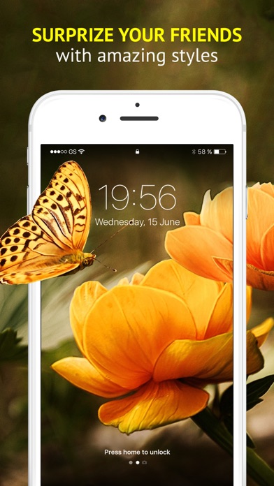 How to cancel & delete Live Wallpapers & HD Themes from iphone & ipad 3