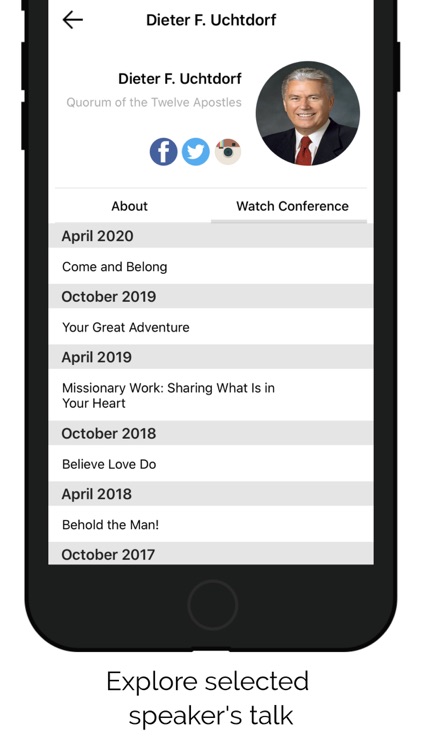 LDS Conferences screenshot-6