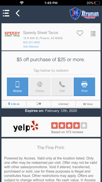Xtraman Mobile Savings screenshot 3