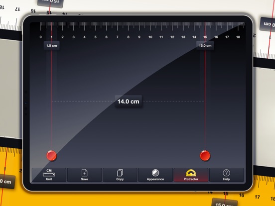 Lineal Pro - Endloses Maßband screenshot 2