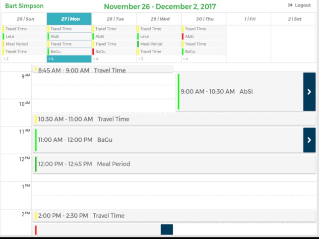 CarePOV Behavior Tracking