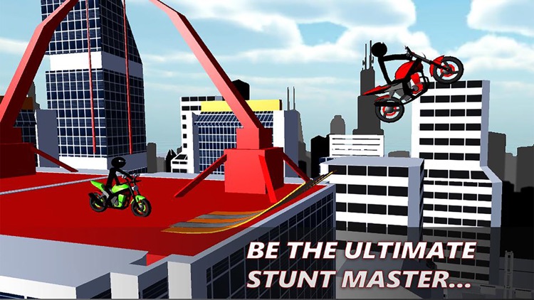 Stickman Moto Saiyan Bike Race