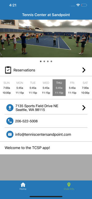 Tennis Center Sand Point(圖4)-速報App