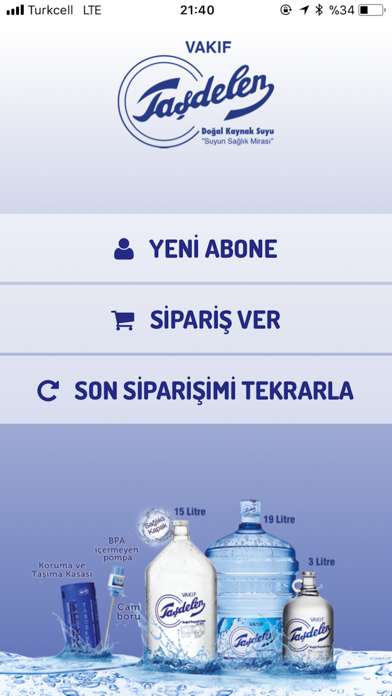 How to cancel & delete Vakıf Taşdelen Su - Abone Ol from iphone & ipad 2