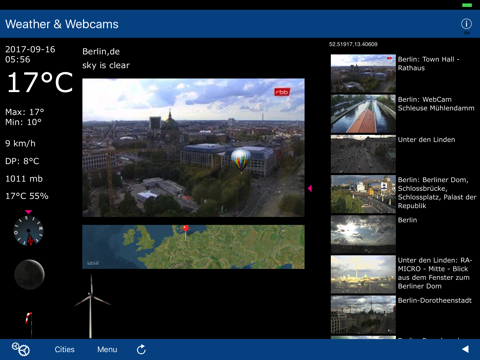 Weather & Webcams - náhled