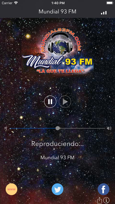 How to cancel & delete Mundial 93 FM from iphone & ipad 1