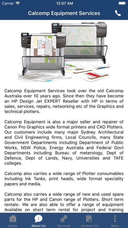 Calcomp Equipment Services