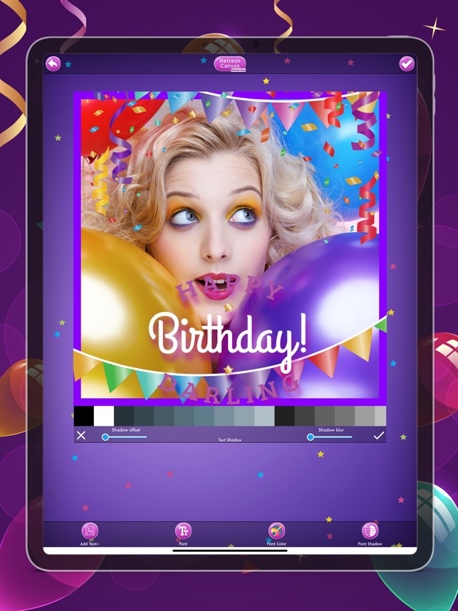 お誕生日おめでとうございますフレーム ステッカー をapp Storeで