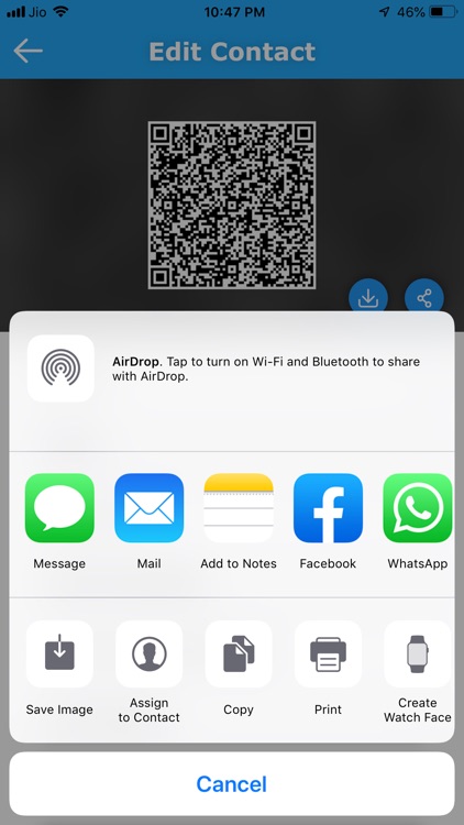 QRContact Scan screenshot-3