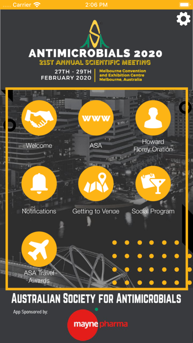 ASA Conference App screenshot 2