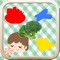 This is an early education application to help children quickly recognize plants and colors