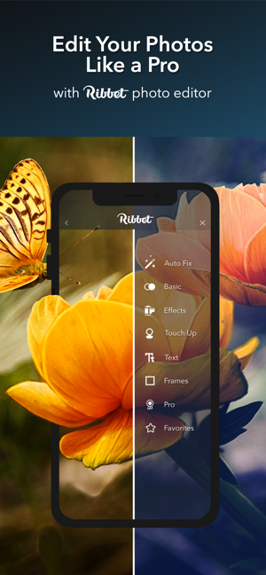 Ribbet Photo Editing Suite On The App Store