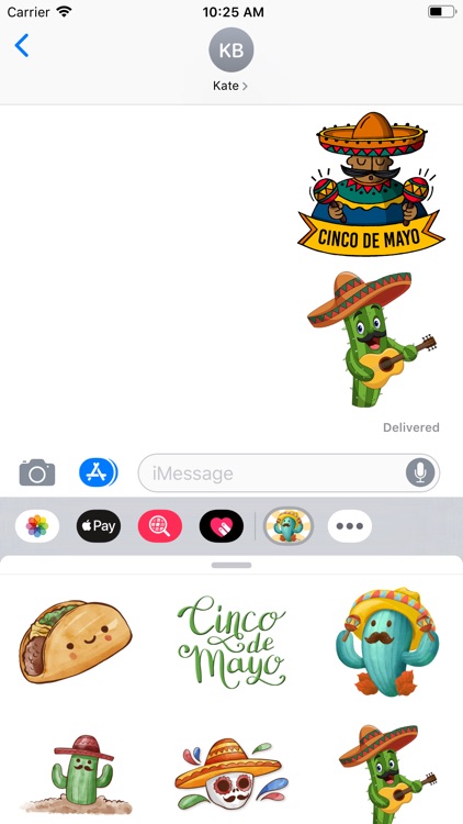 Cinco De Mayo Time Stickers