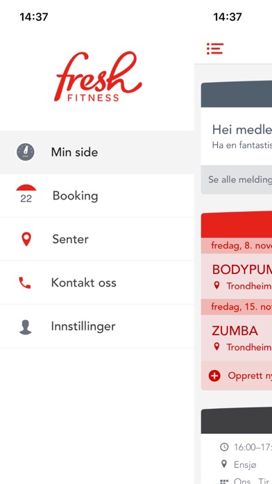 Fresh Fitness Norge screenshot 2