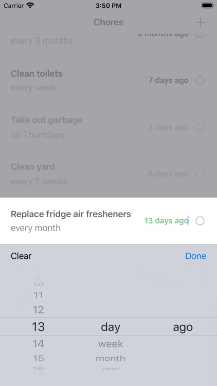 Chore List screenshot-4