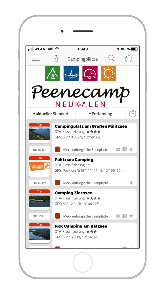 Campingplätze Deutschland