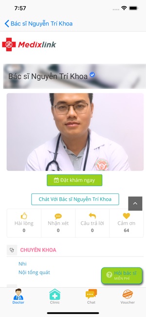 Medix Bệnh viện trực tuyến(圖2)-速報App