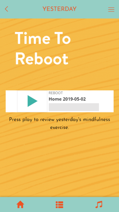 Reboot Mindfulness for Home screenshot 2