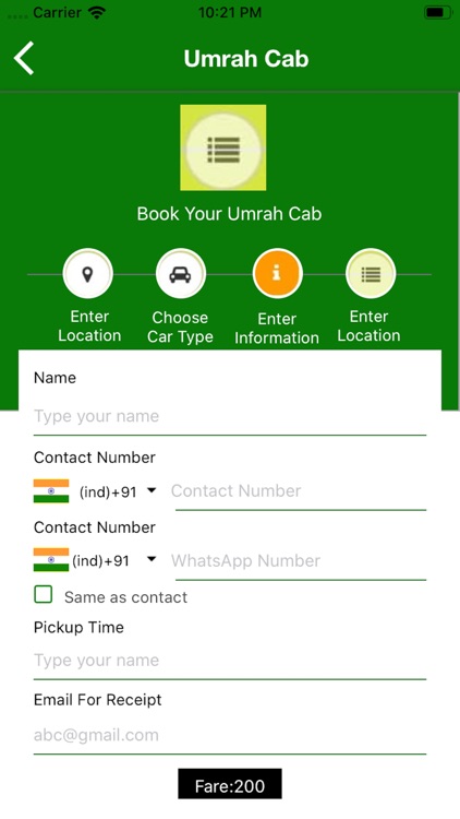 Umrah Cab 24x7