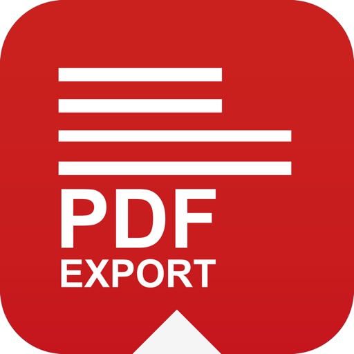 PDF Export - PDF Converter Icon
