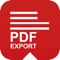 ***Over a million users choose PDF Export