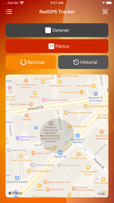 RedGps Tracker screenshot 2