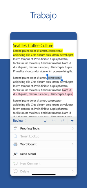 Microsoft Word En App Store