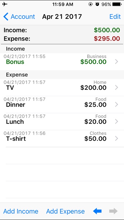 iSpending - Expense Tracker screenshot-1