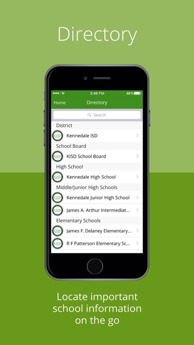 Kennedale ISD screenshot 2