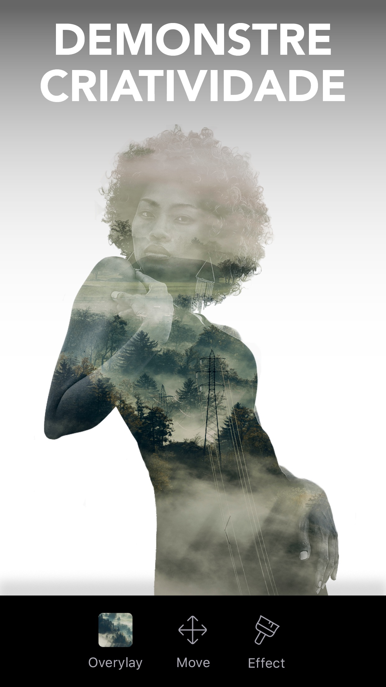 Screenshot do app Enlight Photofox: Foto e Arte