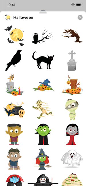 Halloween Cartoon Stickers(圖1)-速報App