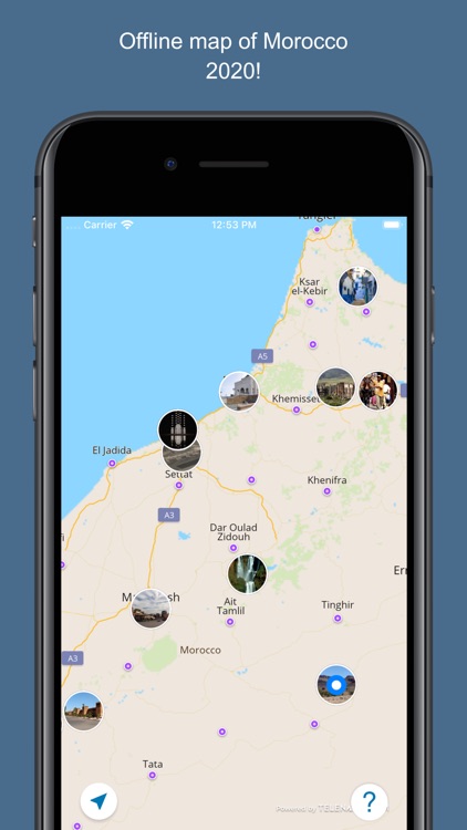 Morocco 2020 — offline map