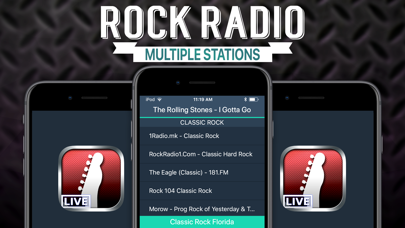 How to cancel & delete Rock Radio! from iphone & ipad 1