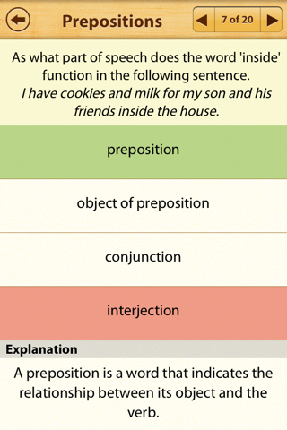 English Parts of Speech - náhled