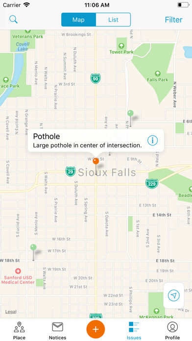 City of Sioux Falls screenshot 2
