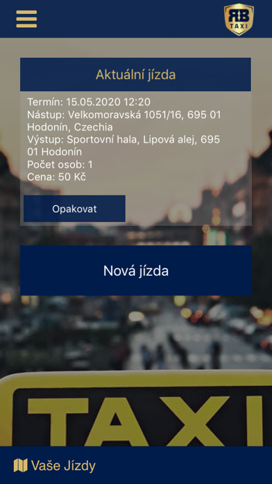 Screenshot #3 pour RB Taxi Hodonín