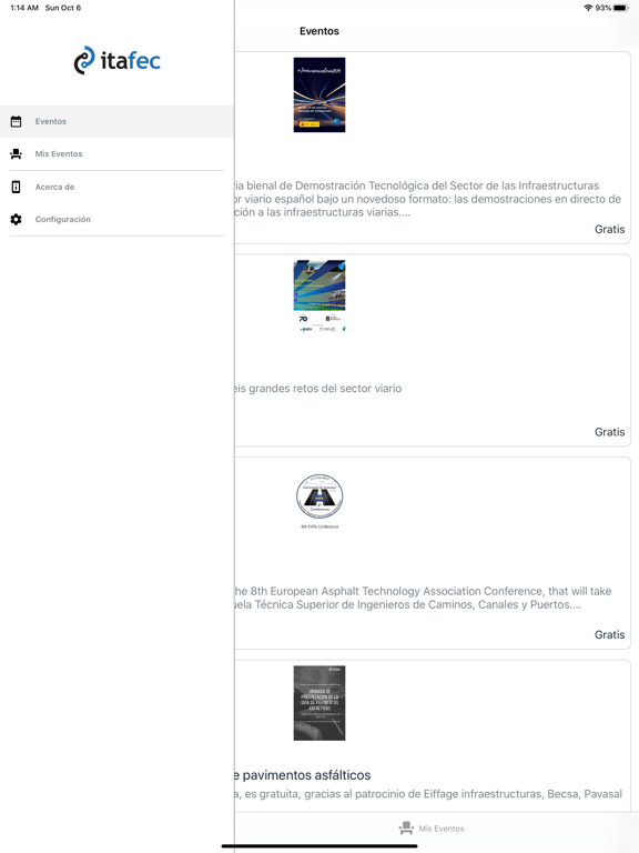 Screenshot #4 pour Itafec 4 events