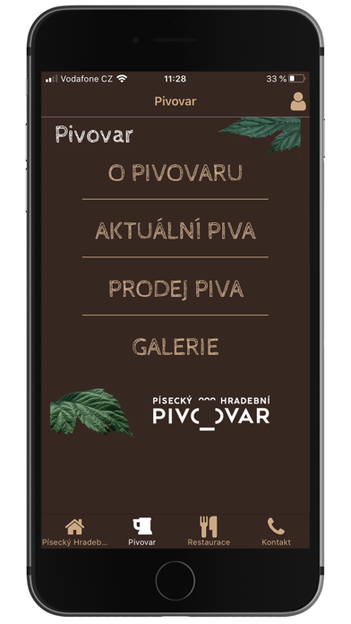 Písecký Hradebni Pivovar screenshot 2