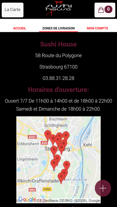 Sushi House Strasbourg screenshot 4