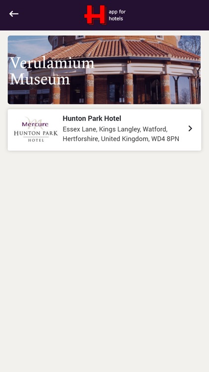 App for Hotels