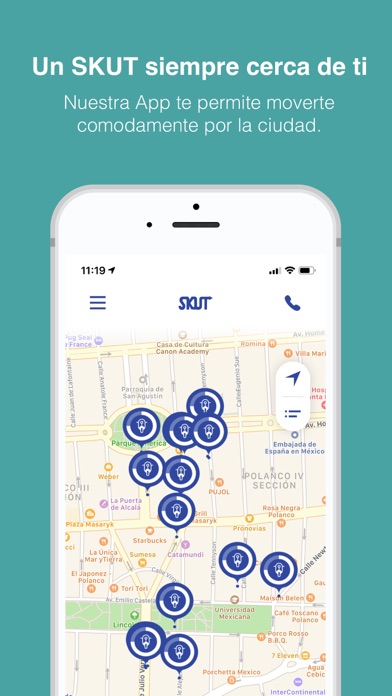 SKUT - Scooters Compartidos screenshot 2