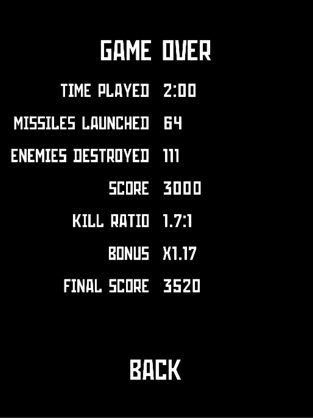 Bomb: A Modern Missile Command, game for IOS