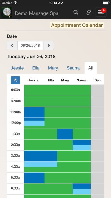 EZBiz Scheduling screenshot 3