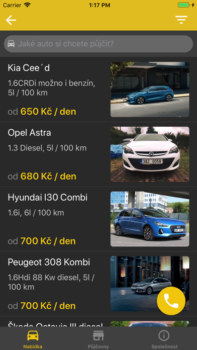 Autopůjčovna TravelCar screenshot 2