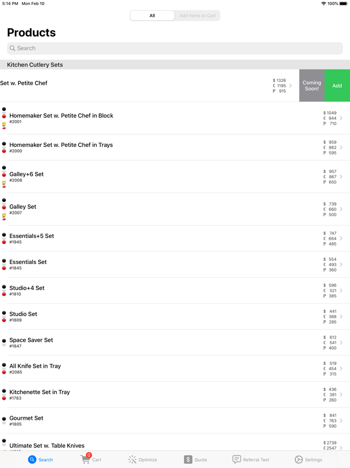 Quote – Maximize Profit